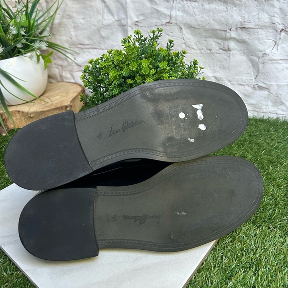 Sam Edelman christy black patent Leather loafers Size 9.5 womens gently us… - Picture 16 of 16